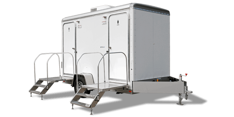 Luxury Restroom Trailer Rentals Ludington MI